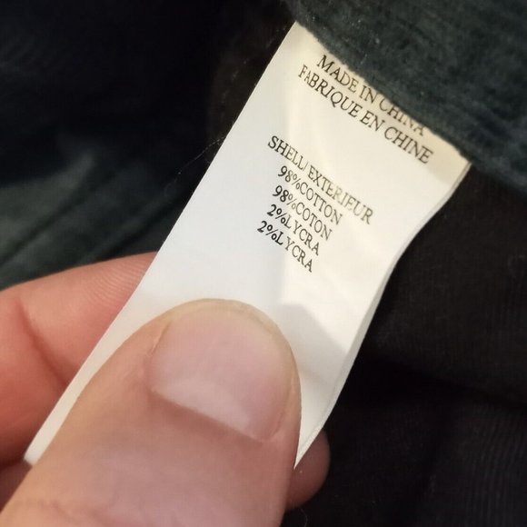 THEORY - Blue corduroy velvet pants - Size 33 - Picture 14 of 14